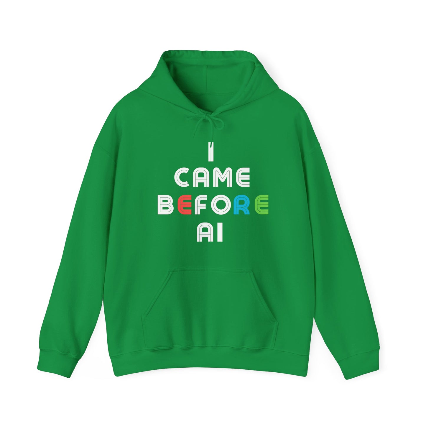 I Came Before AI II - Unisex Heavy Blend™ Hooded Sweatshirt