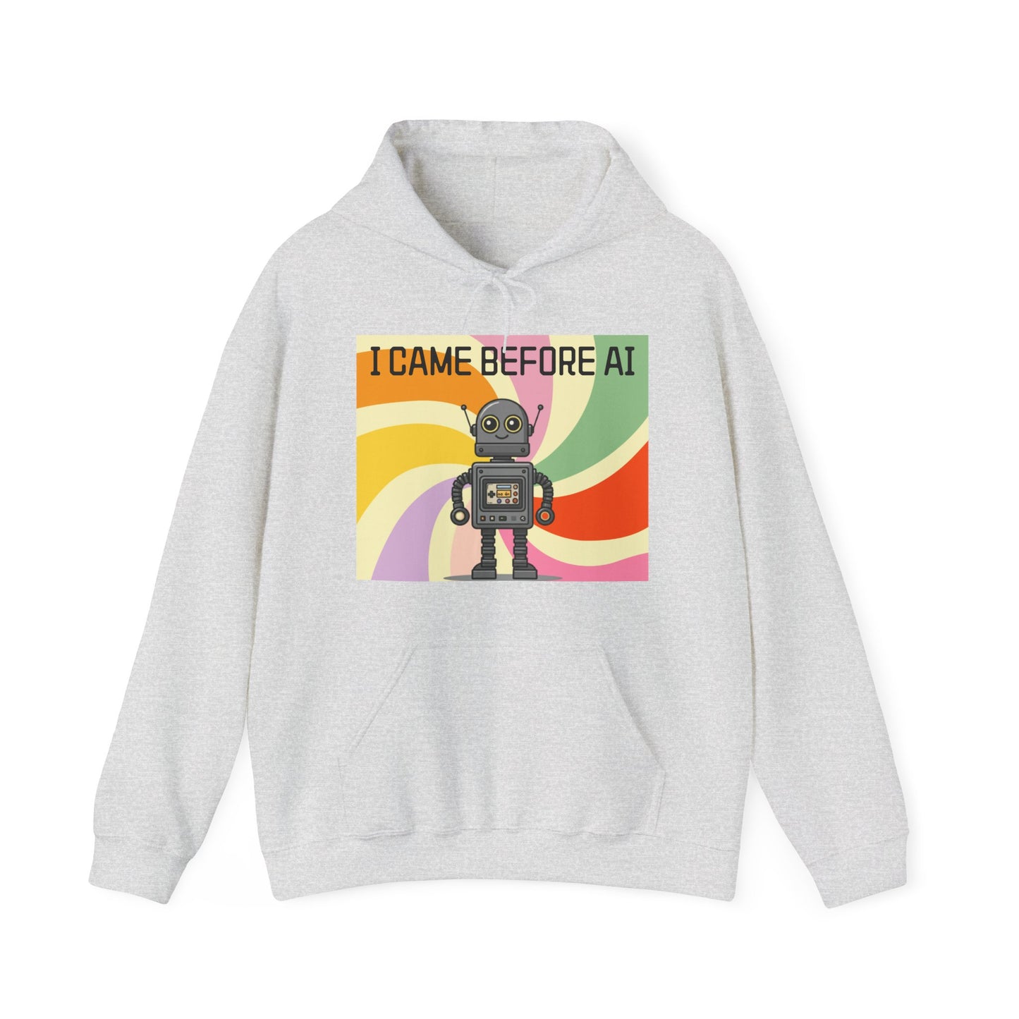 I Came Before AI - Unisex Heavy Blend™ Hooded Sweatshirt