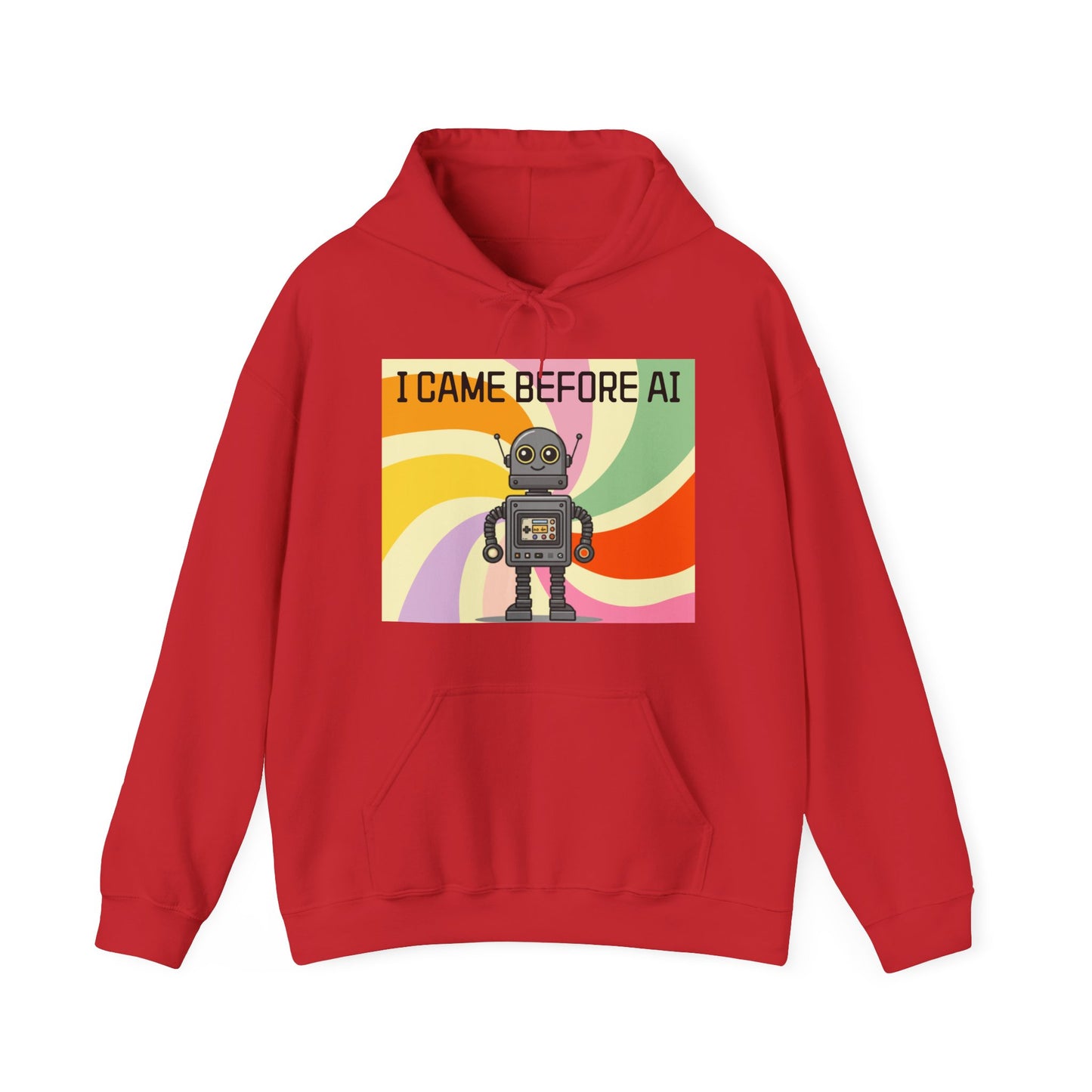 I Came Before AI - Unisex Heavy Blend™ Hooded Sweatshirt