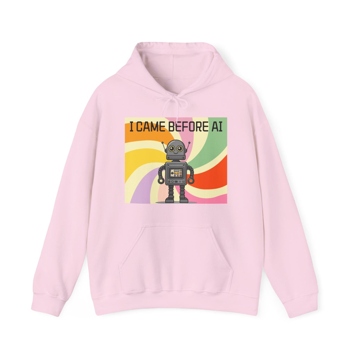 I Came Before AI - Unisex Heavy Blend™ Hooded Sweatshirt